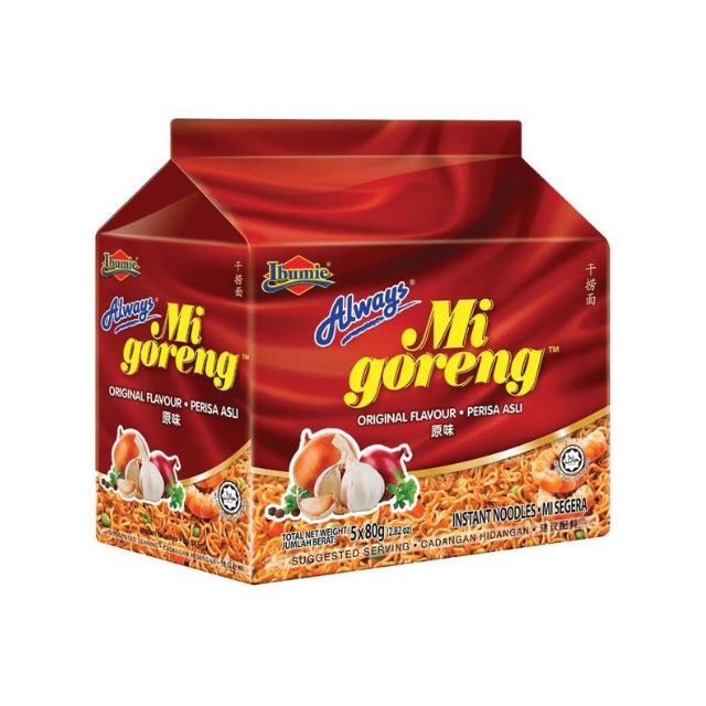 216 Ibumie Mi Goreng Perisa Asli 5X80g 400g